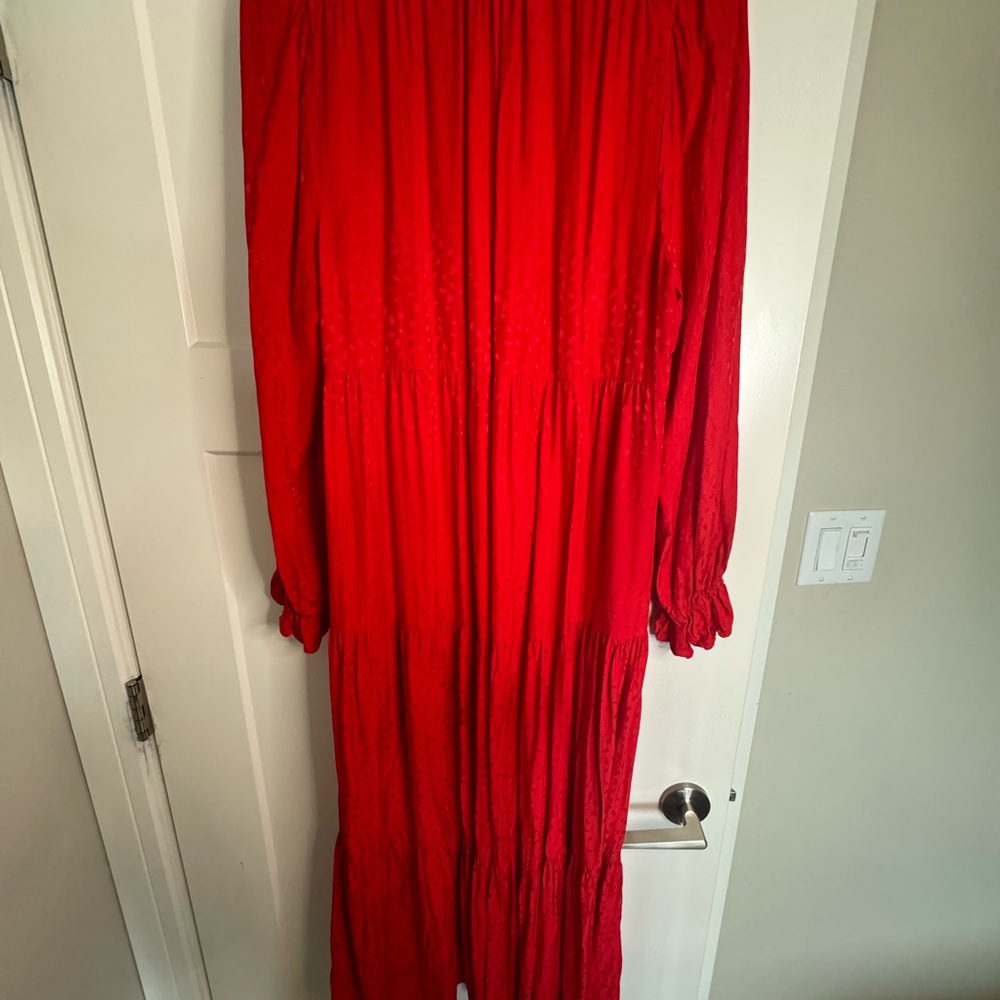 COPY - Red dress from Anthropologie